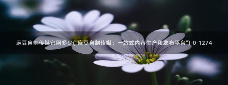 麻豆视频专题：麻豆自制传媒官网多少(\