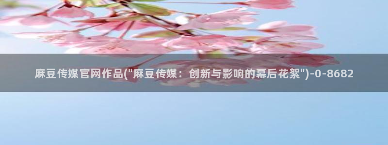 麻豆视频合作联系